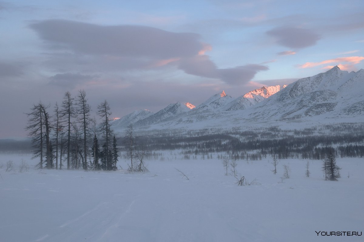 Фото зима на среднем Урале