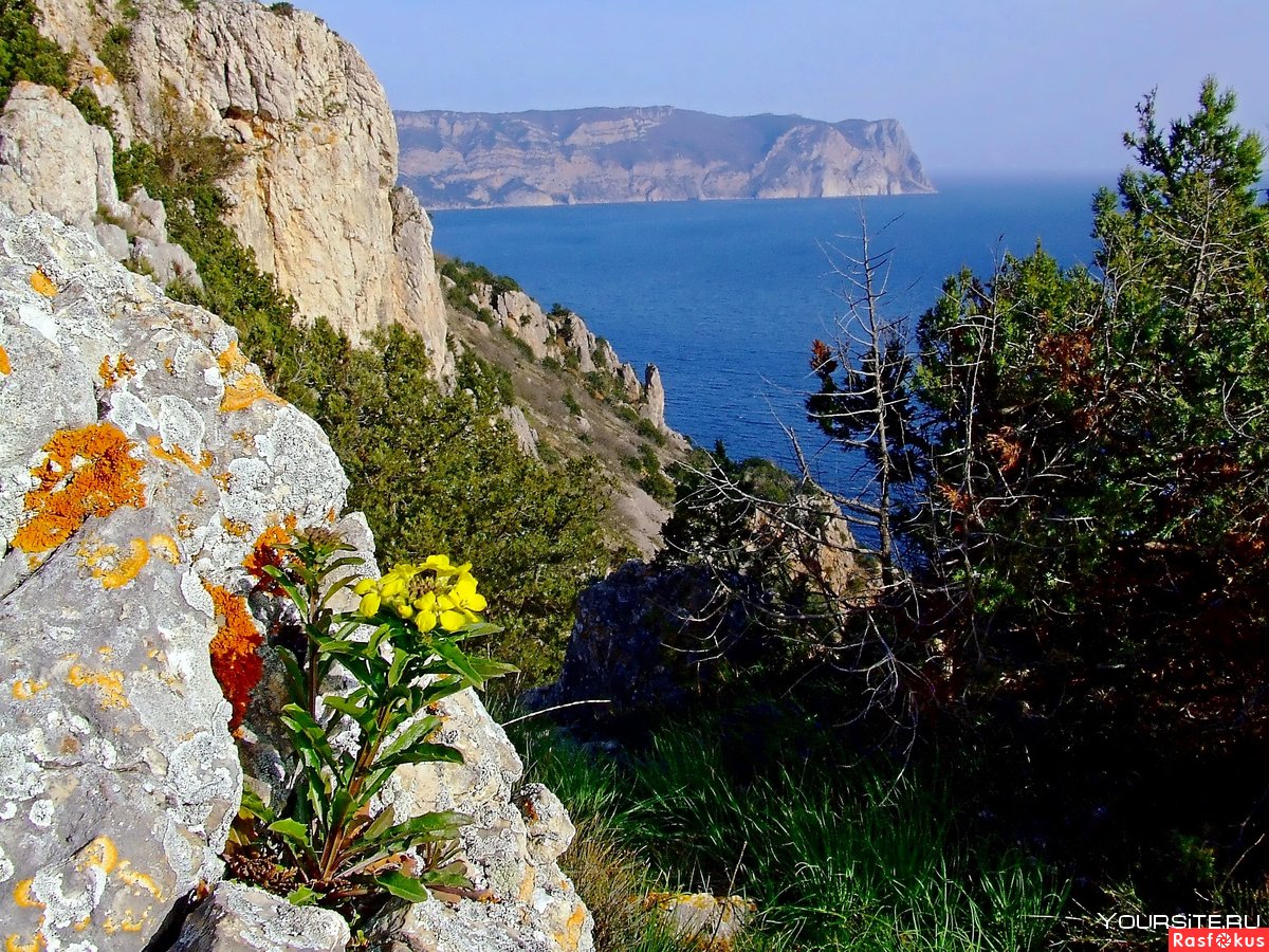 Крым Судак горы и море