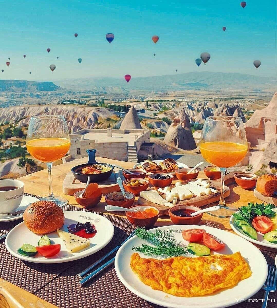 Турция Каппадокия завтрак