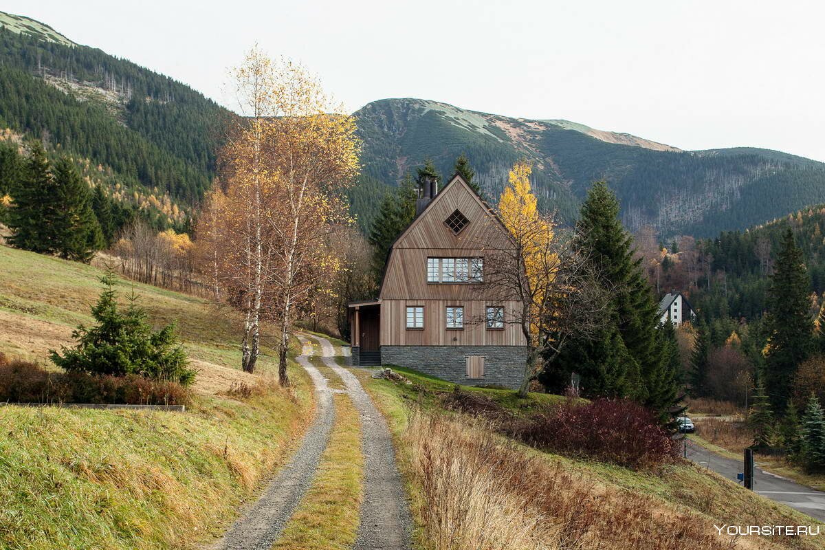 Дом горы в Чехии