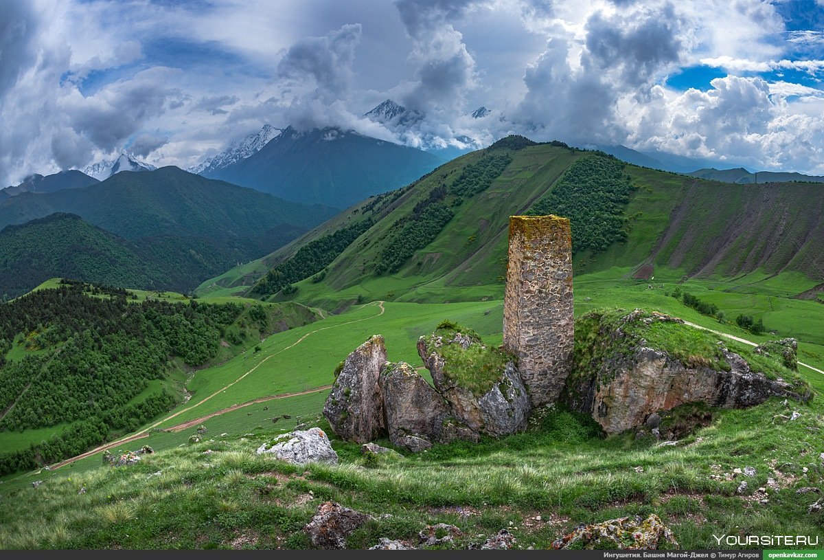 Башня Магой-Джел в Ингушетии