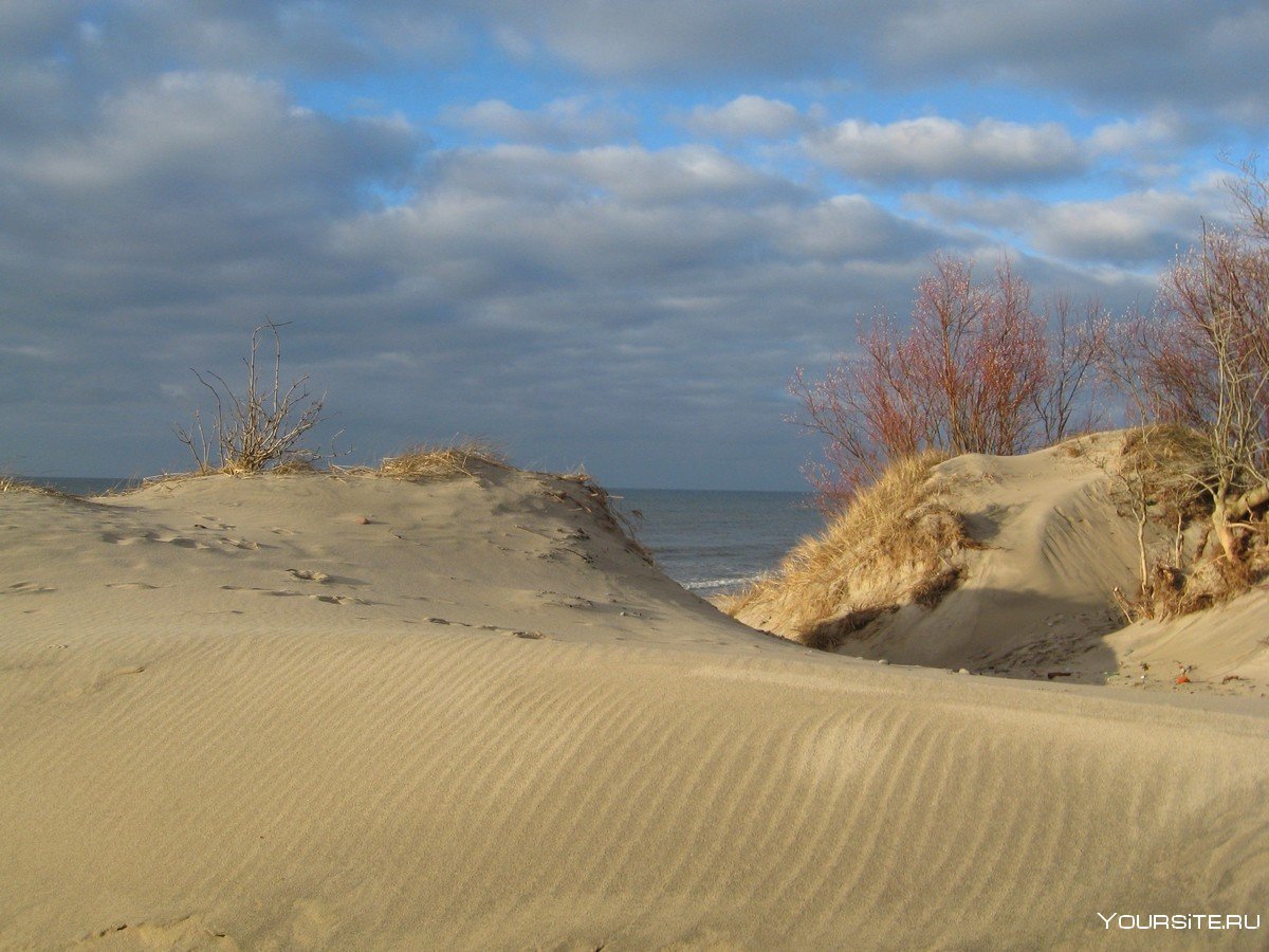 Барханы песка Джемете