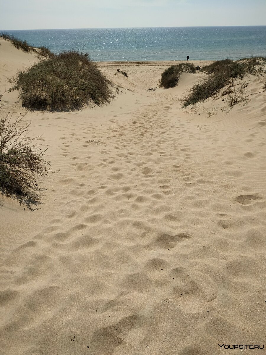 Песчаные дюны Витязево