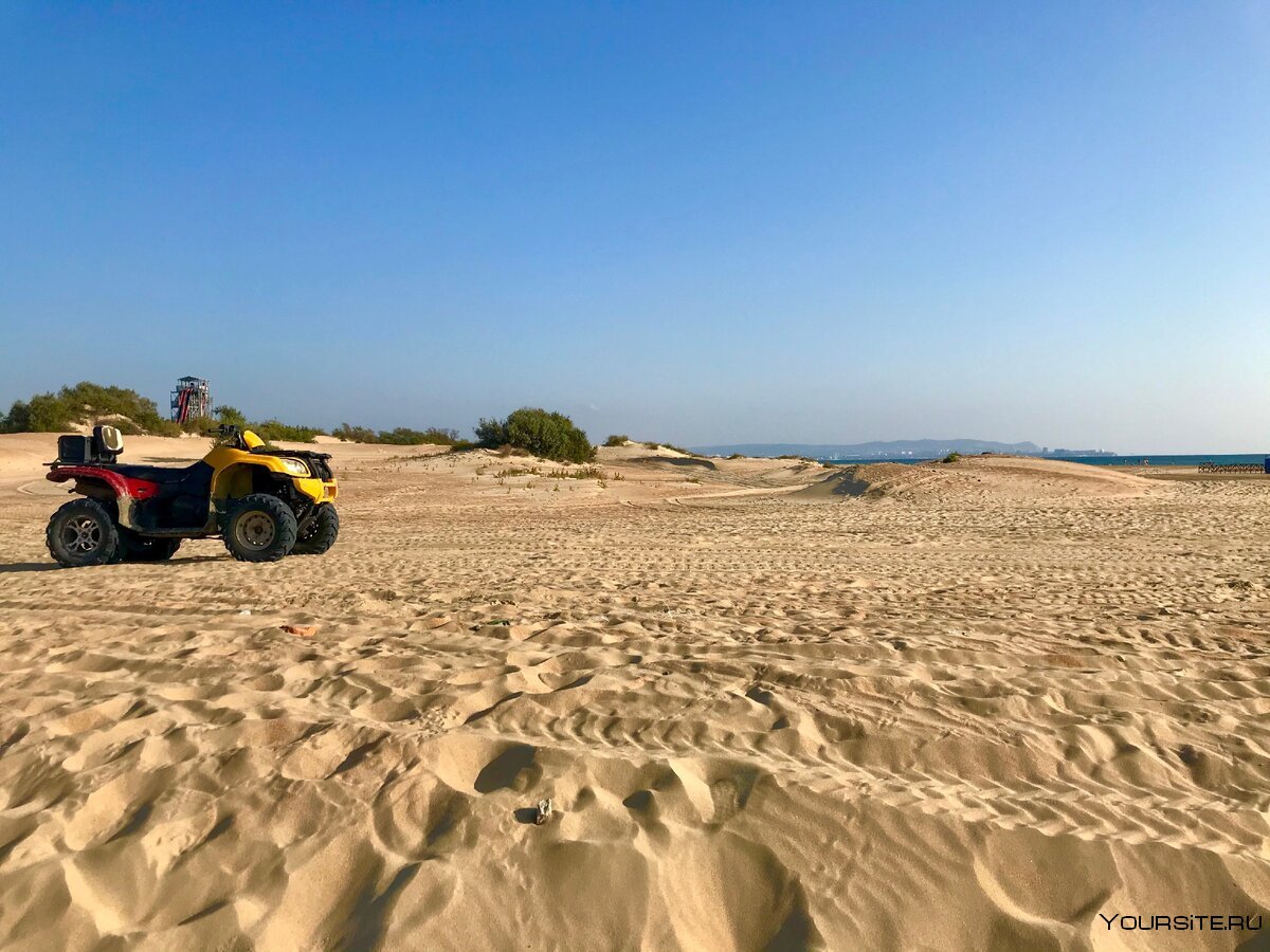 Песчаные дюны Витязево