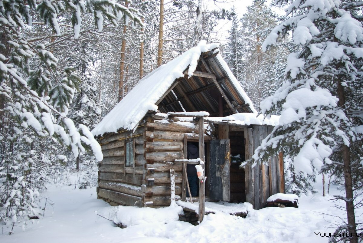 Заимка зимовье Томск