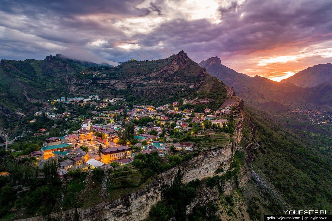 Горное село Дагестана Гуниб
