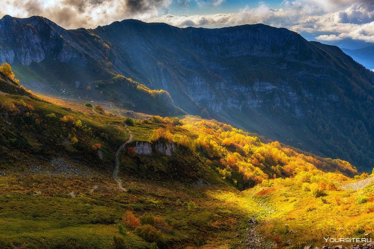Осень в горах Ингушетии