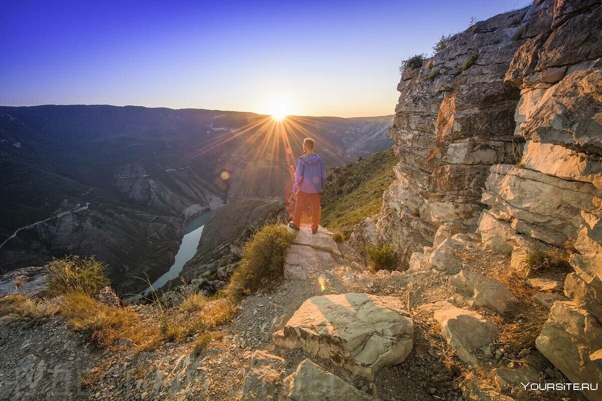 Сулакский каньон осенью