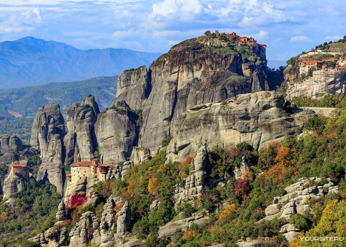 Монастырь комплекс Метеоры Греция