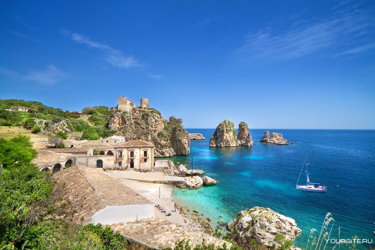 Остров Корсика Сицилия