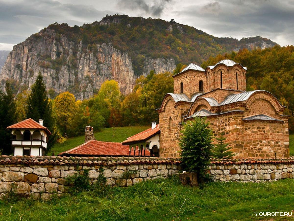 Монастыри Сербии православные