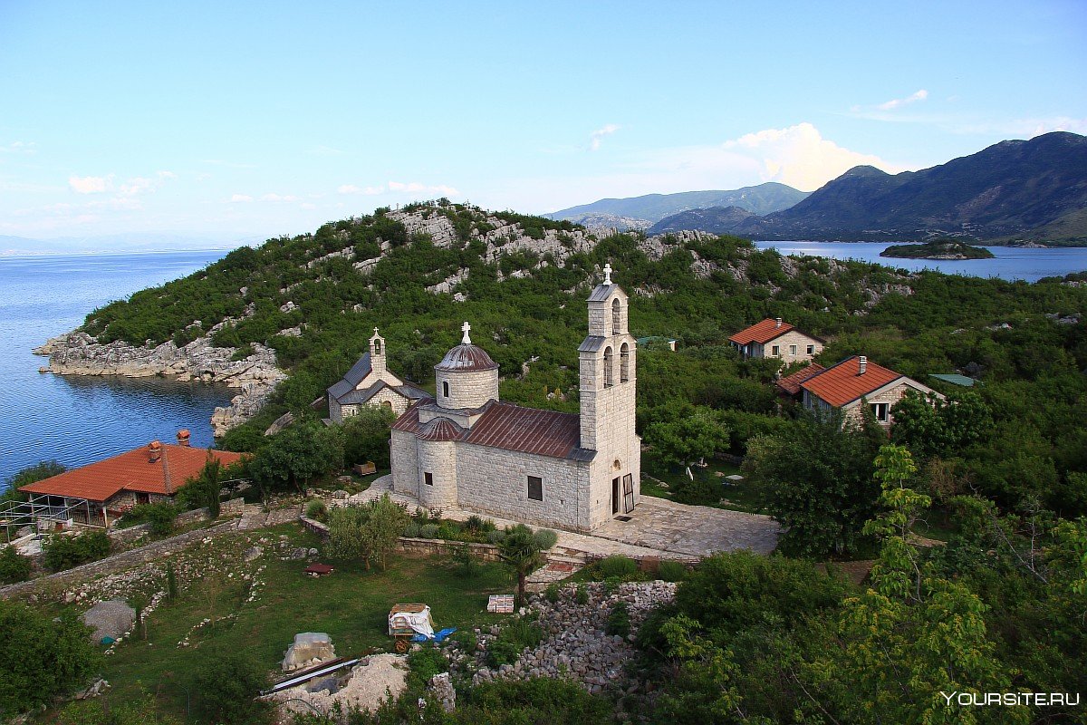 Скадарское озеро Черногория монастырь