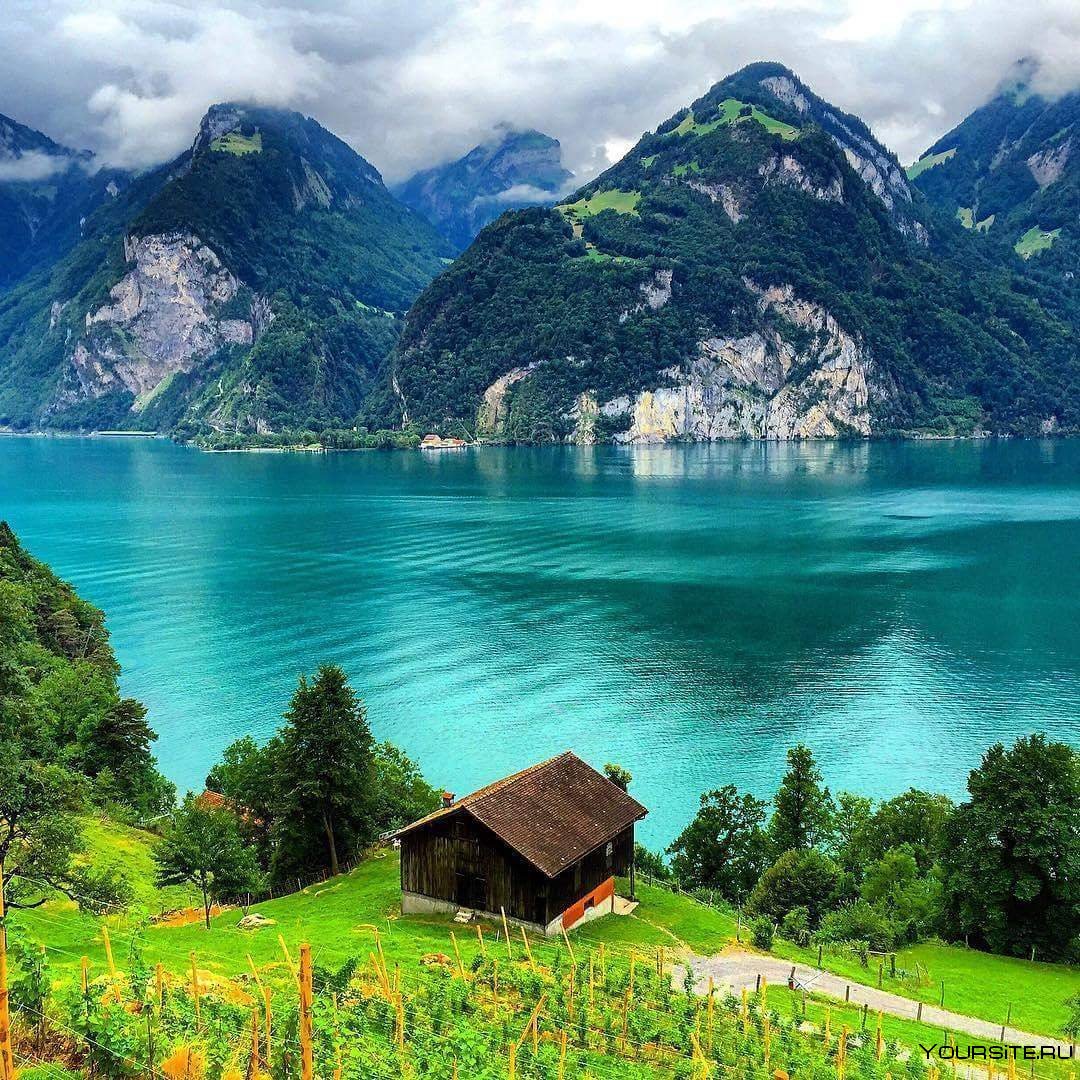 Бриенцское озеро Швейцария фото
