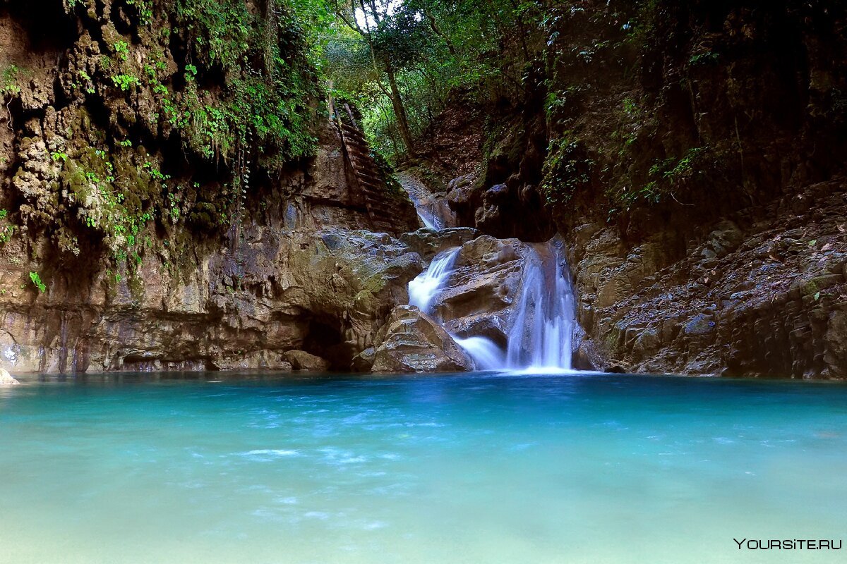 Адыгея Гуамское ущелье водопады