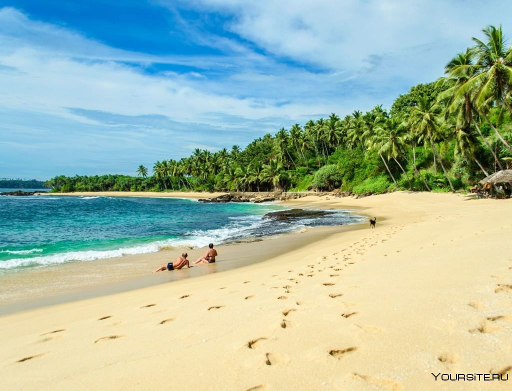 Пляжи Бентоты Шри Ланка