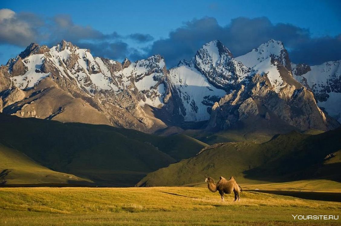 Киргизия Бишкек горы