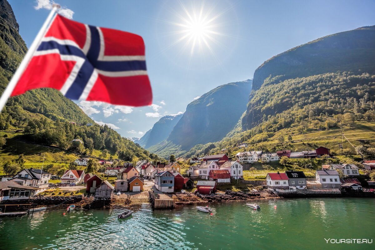 Какая страна имеет знаменитую природную достопримечательность фьорды. Prosperity in Country.