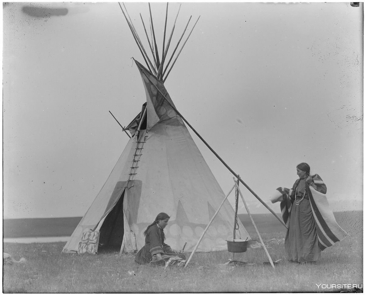 Индейцы Апачи жилище