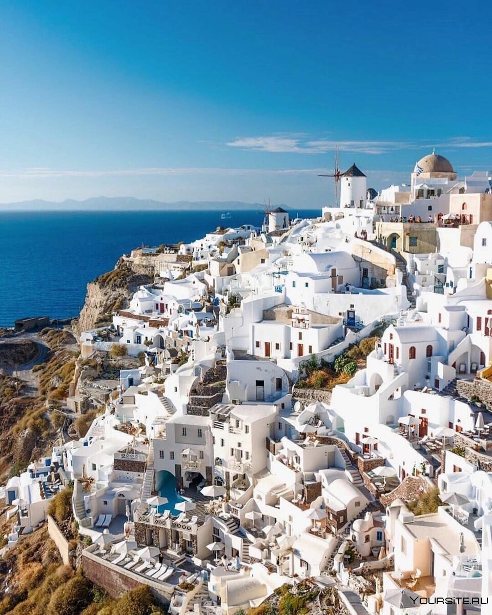 Остров тира Греция