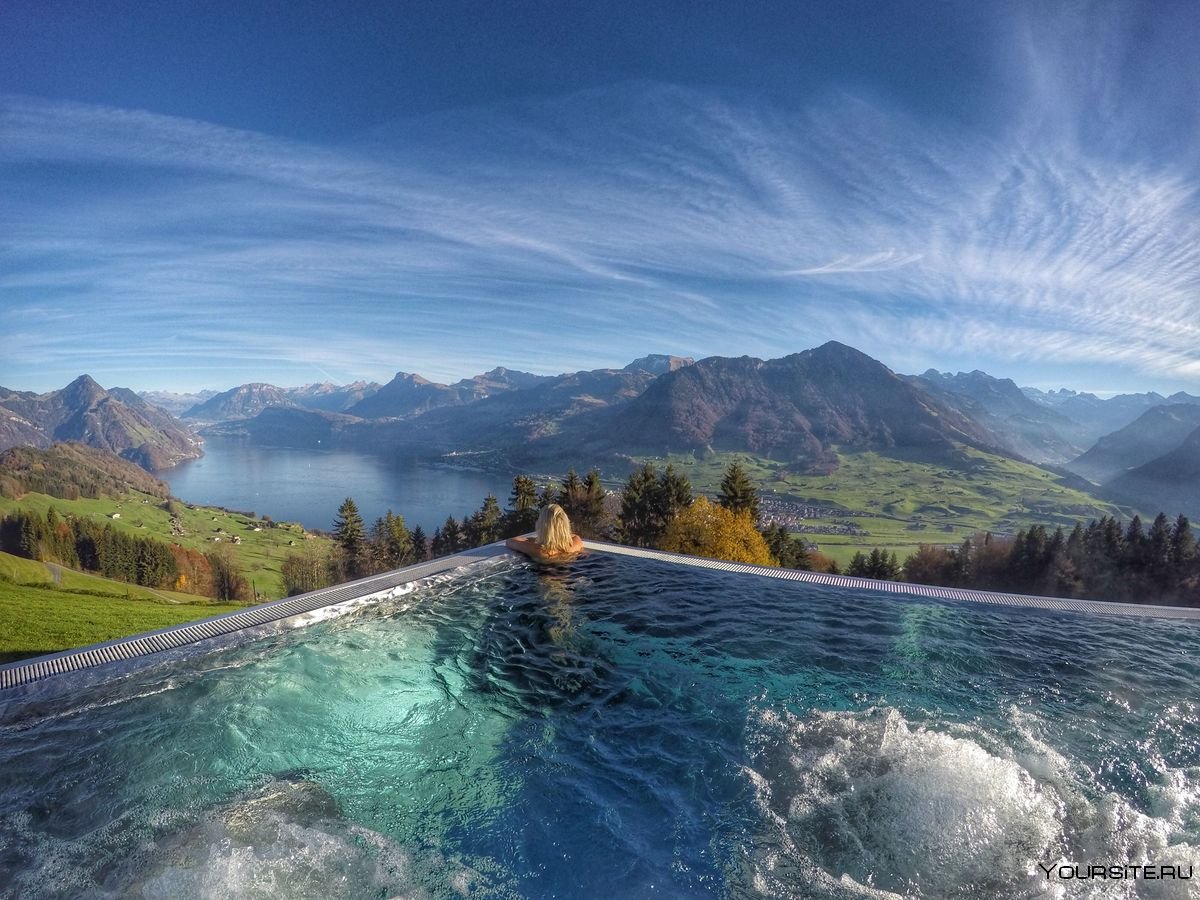 Швейцария спа отели в горах