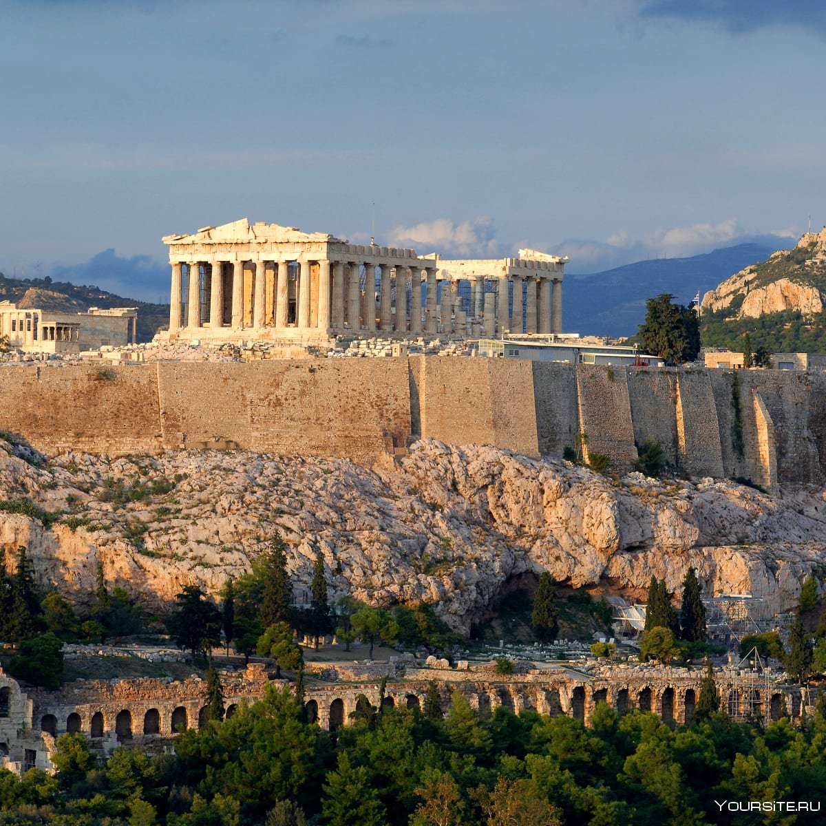 Акрополь в Афинах год постройки