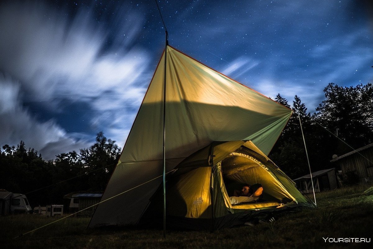 Туристическая палатка надувная Бергер
