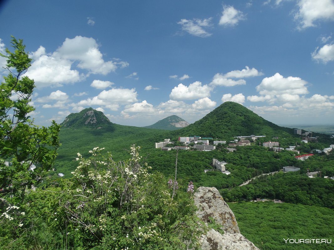 Гора Бештау Железноводск зимой