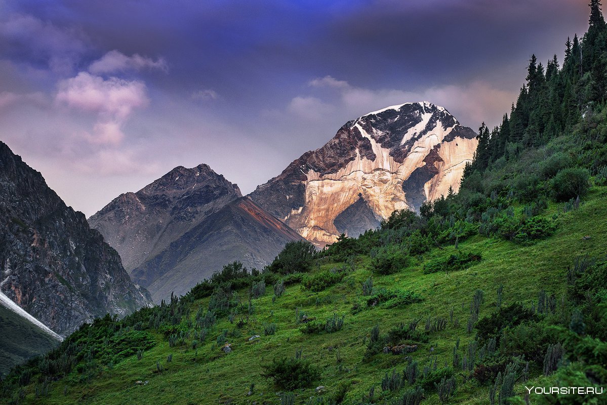 Алма-Ата горы Тянь Шань