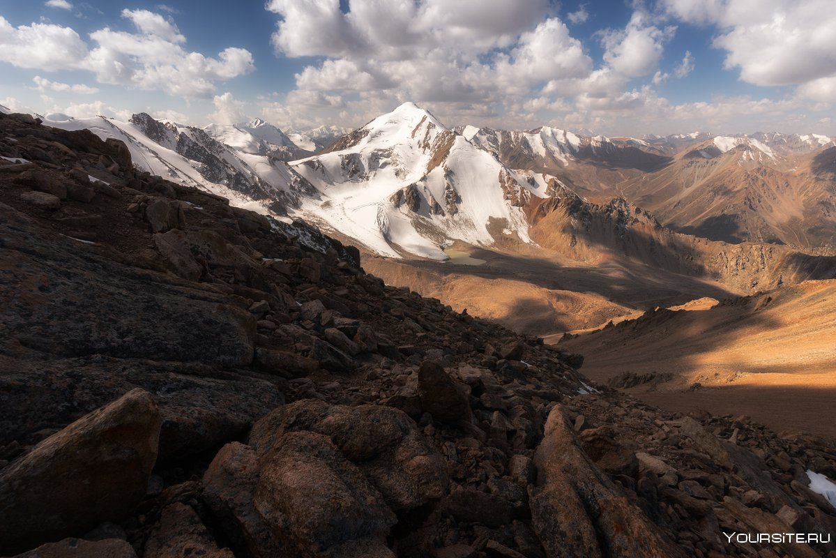 Тянь-шаньский хребет Киргизия