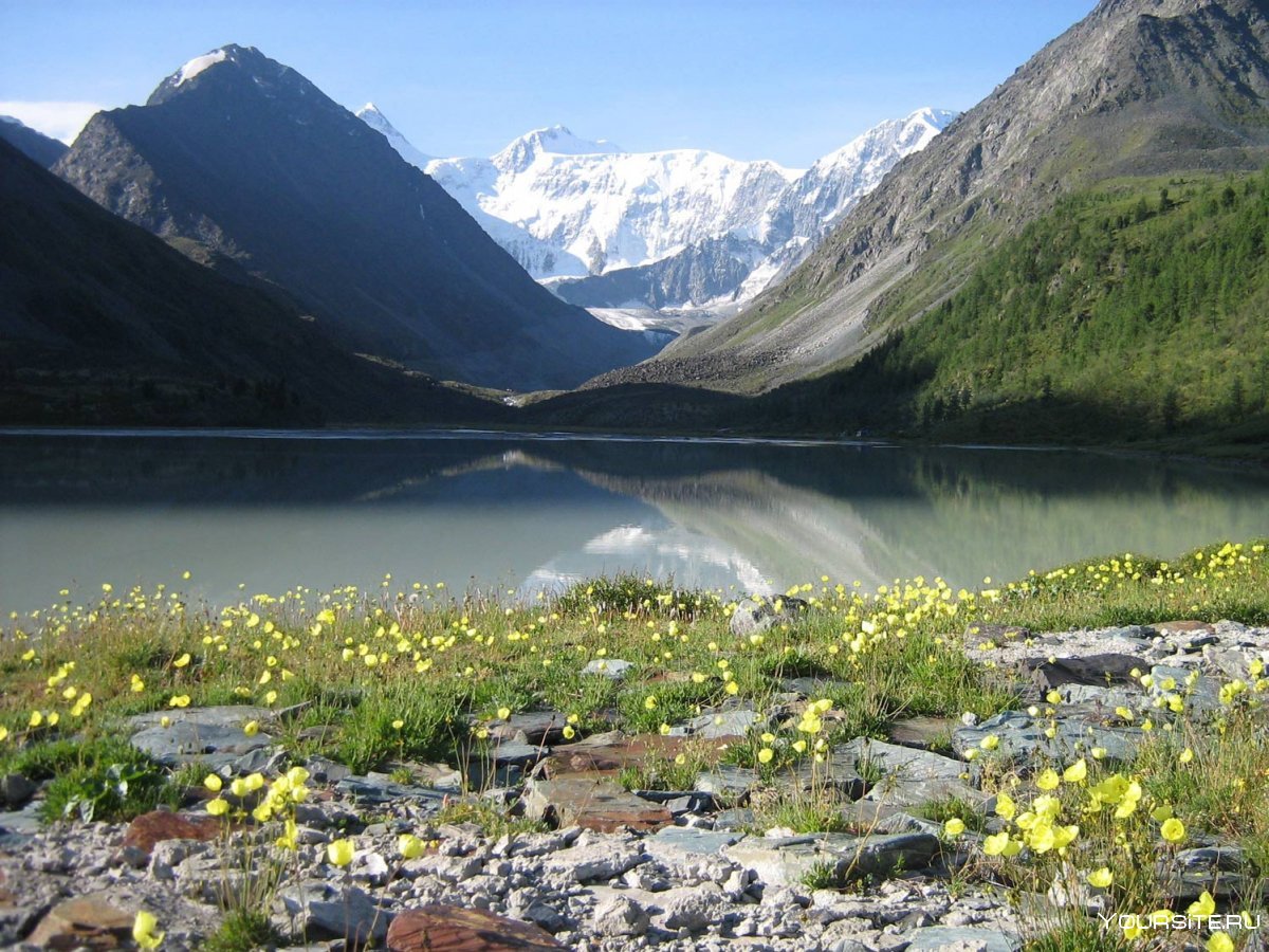 Озеро Аккем горный Алтай