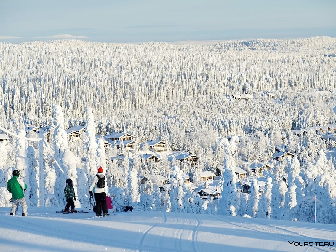 Леви Финляндия горнолыжный курорт