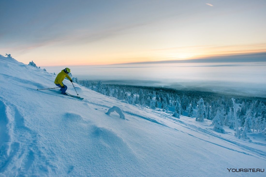 Горные лыжи Леви Финляндия