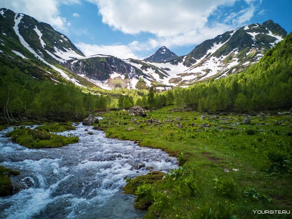 Архыз ущелье Дукка