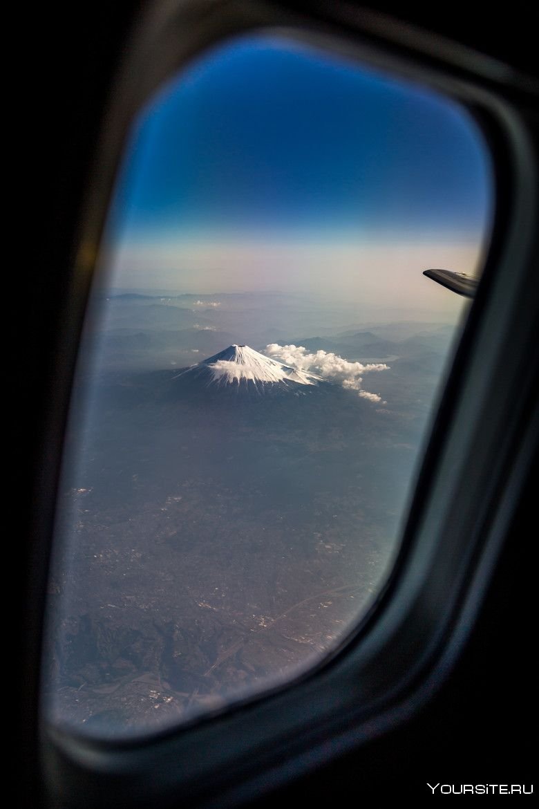 Фото в самолете вид из окна