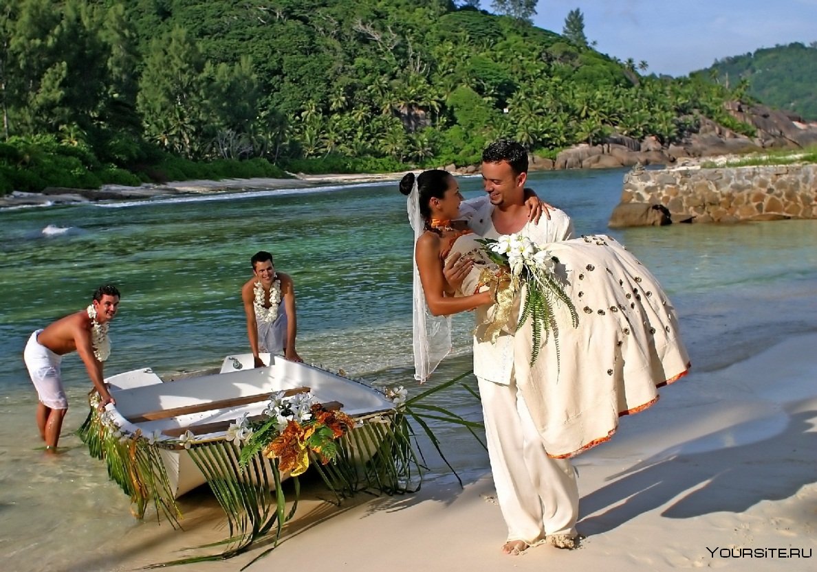 Экзотическая свадьба на островах