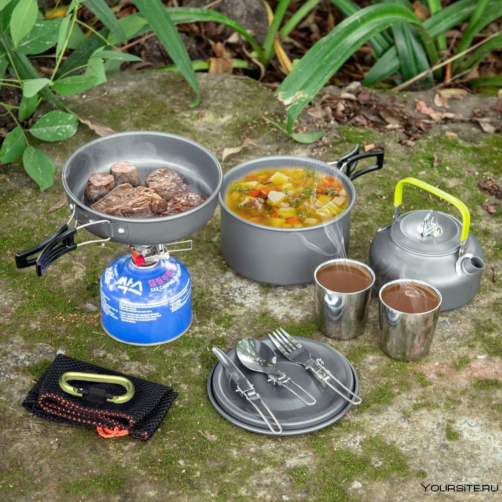 Набор посуды " Camping Sets Pot" al-500