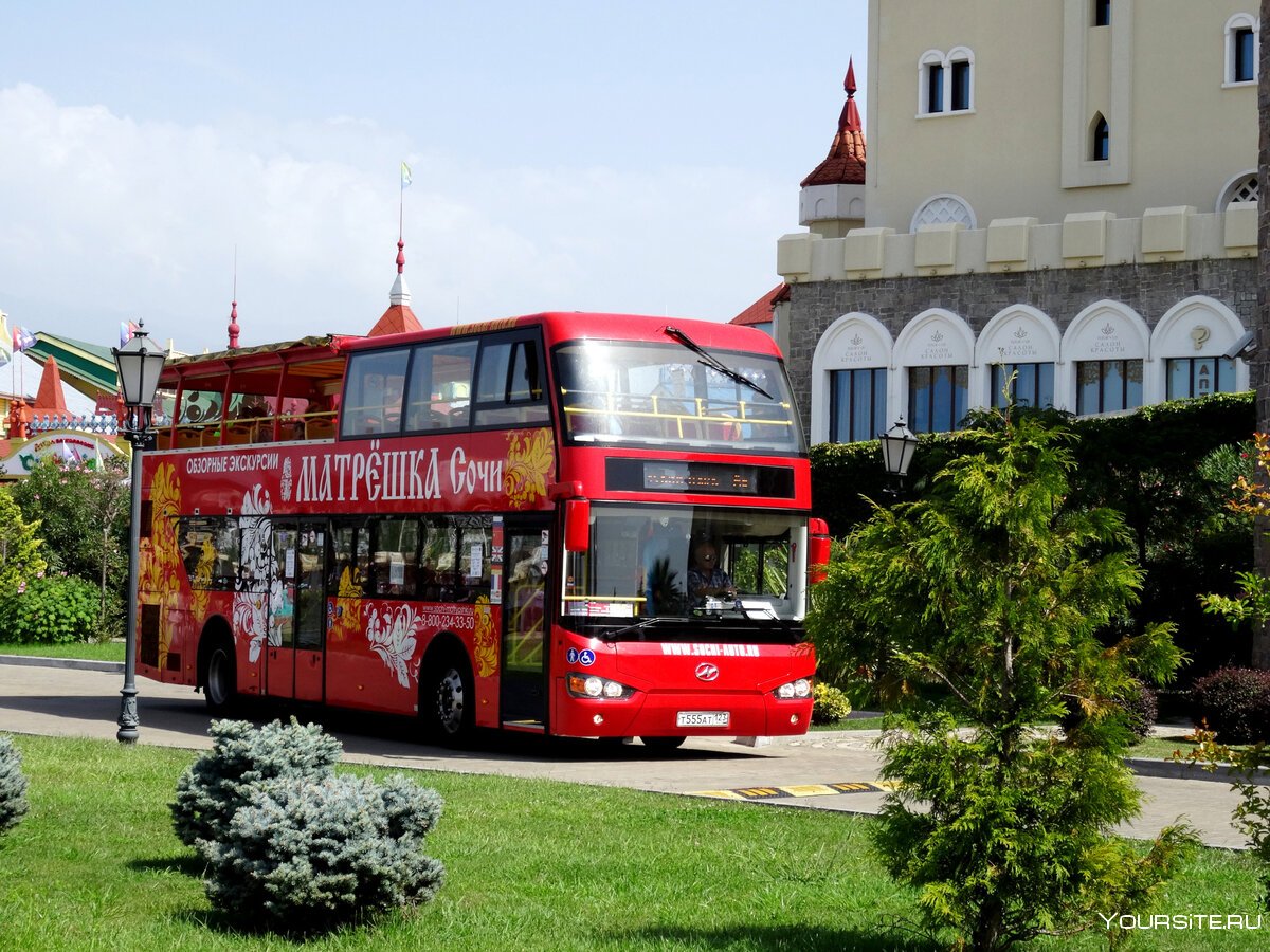 Автобус Сочи матрёшка 555