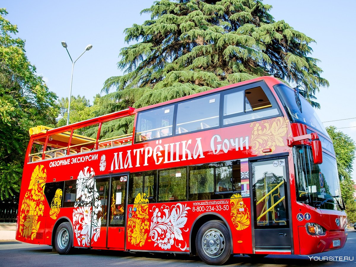 Экскурсионный автобус Сочи