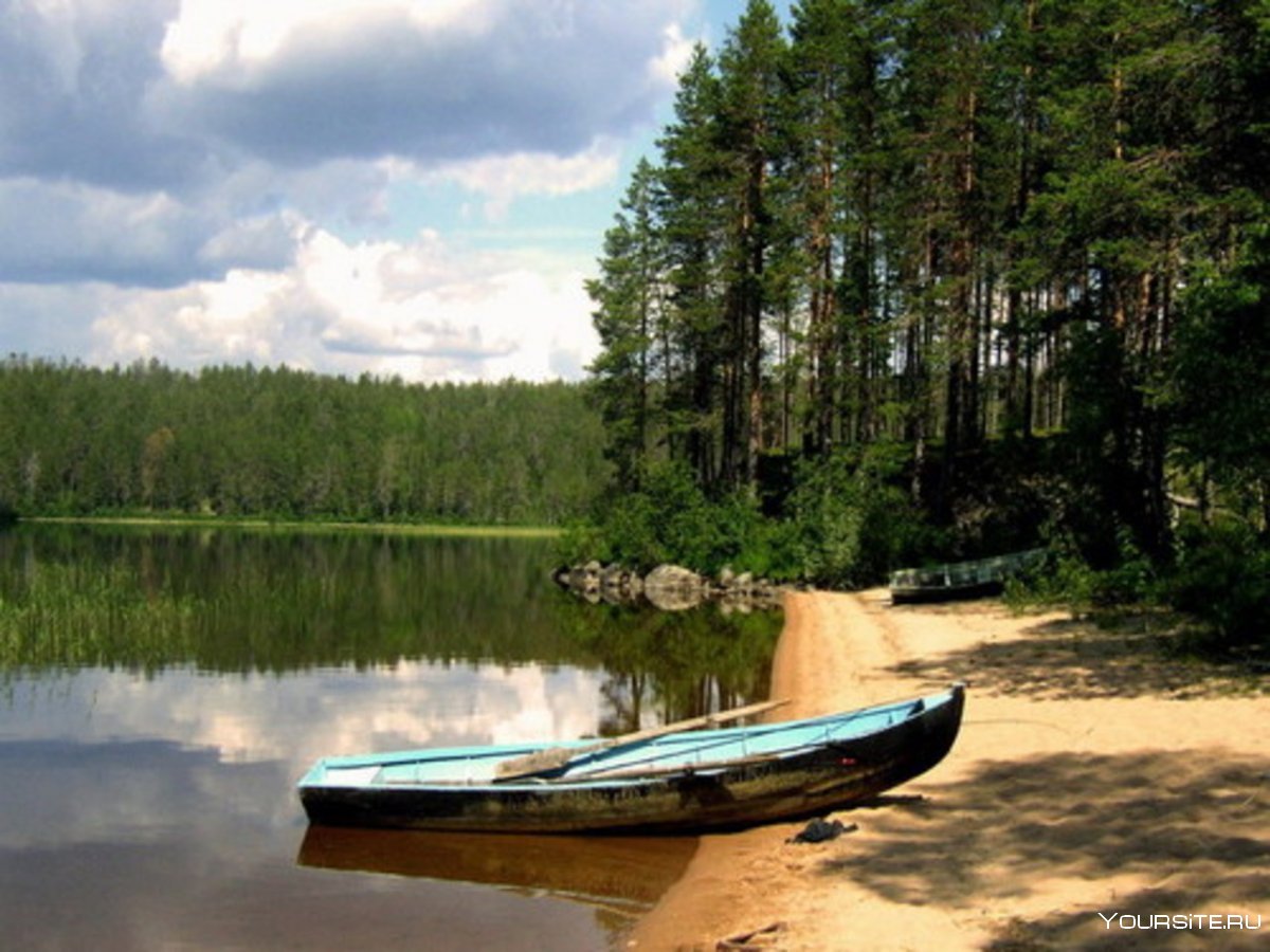 Браславские озера лодки