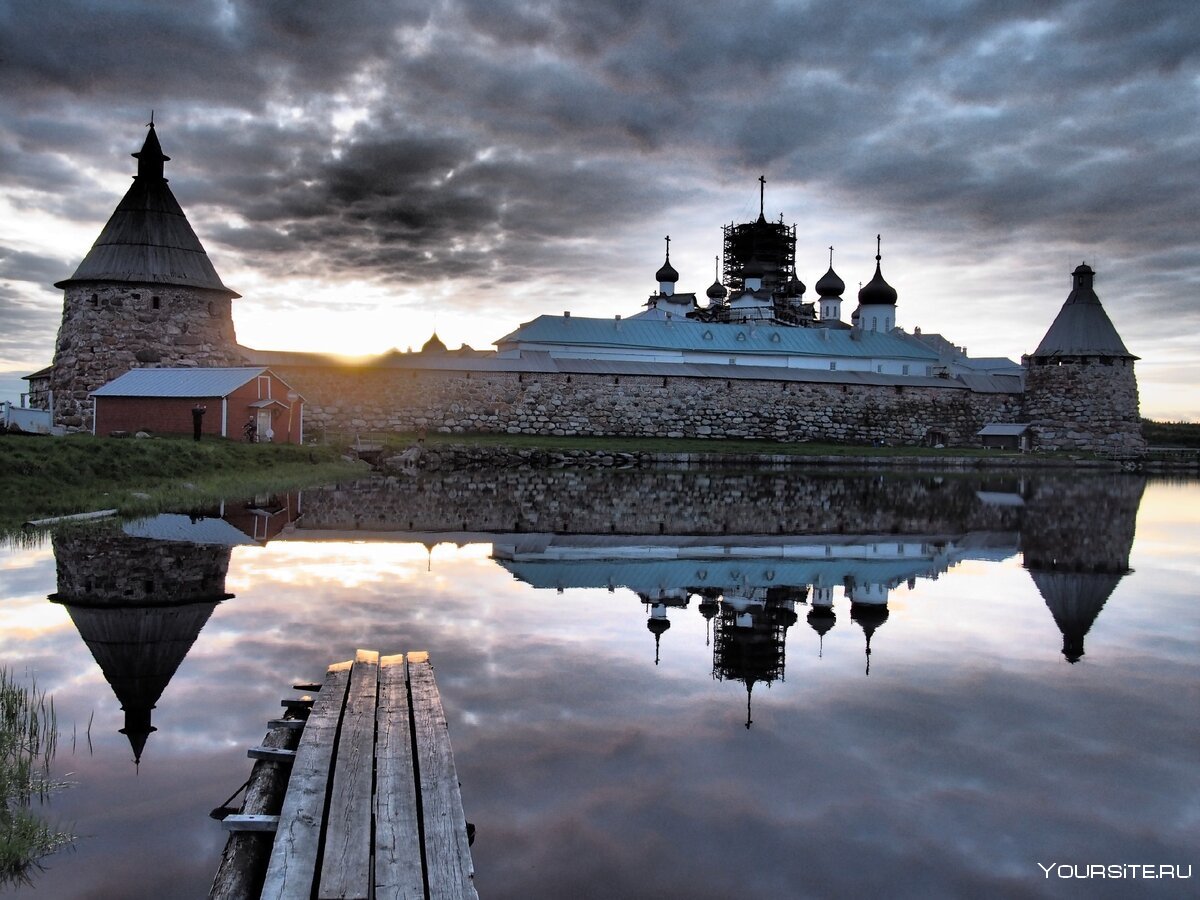 Остров Соловки монастырь