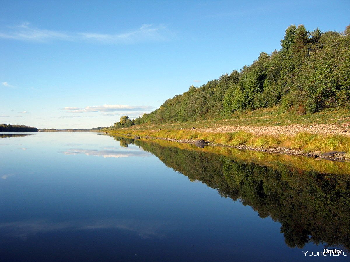 Река малая Северная Двина