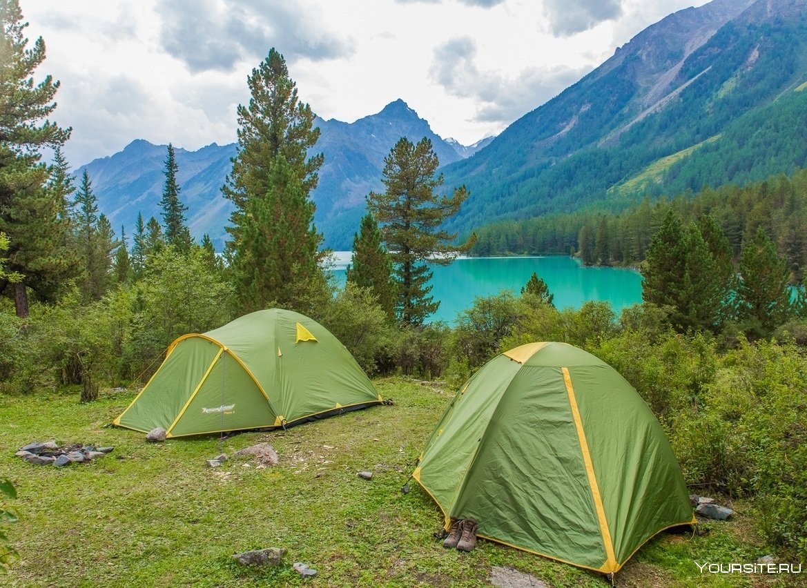 Алтай кемпинг палатки Шавлинские озера