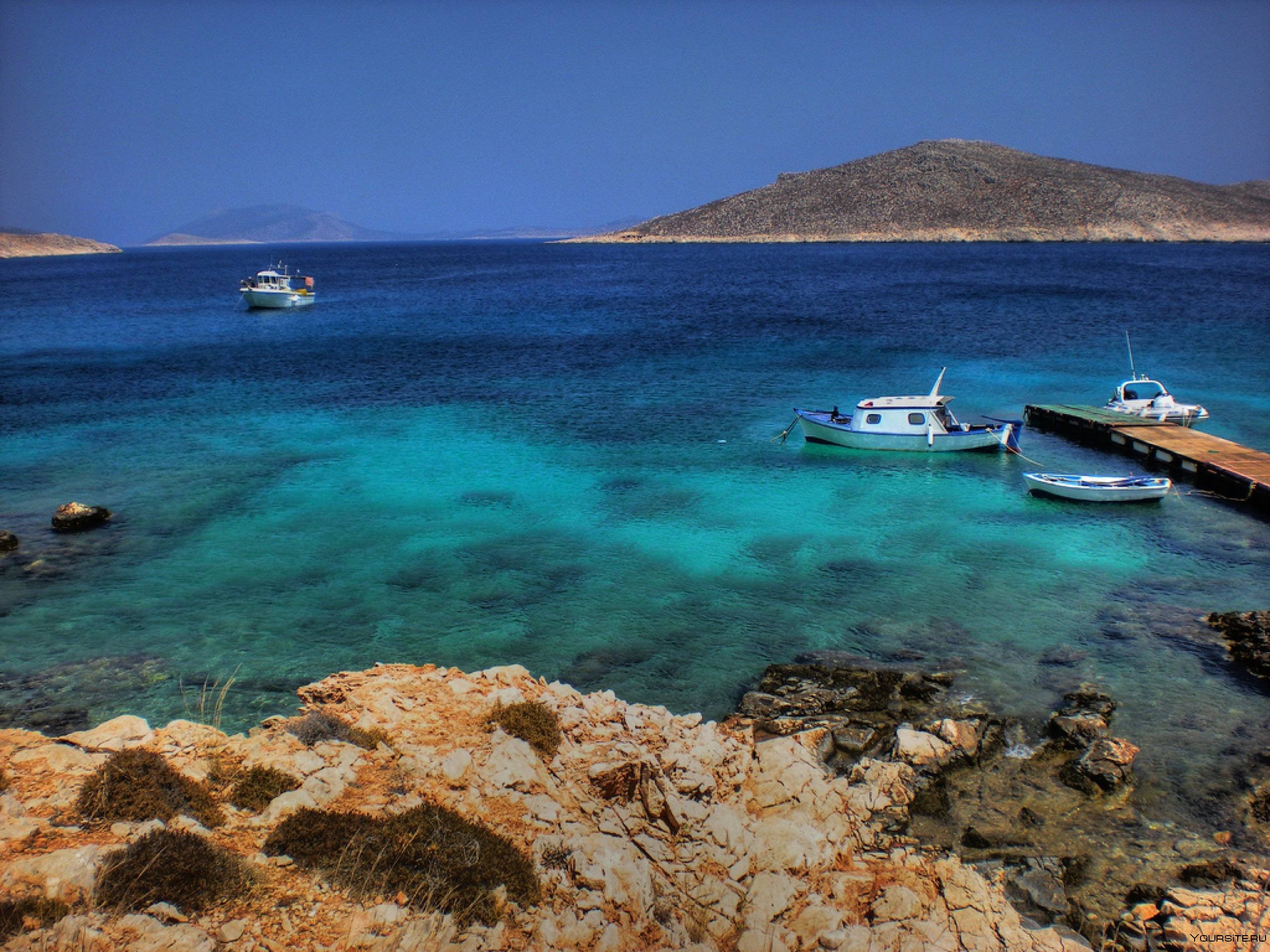 Греческий остров Докос