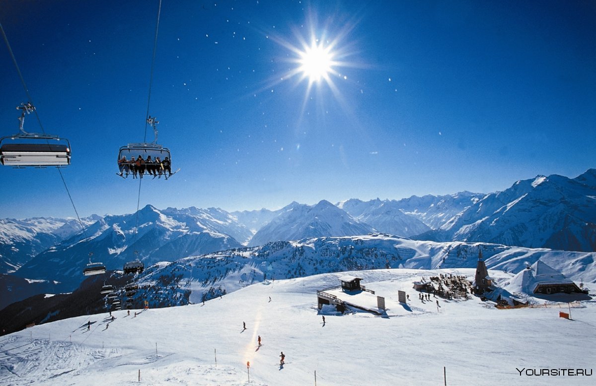 Австрия горнолыжный курорт Майрхофен