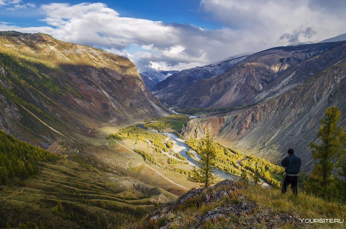 Долина реки Чулышман Алтай