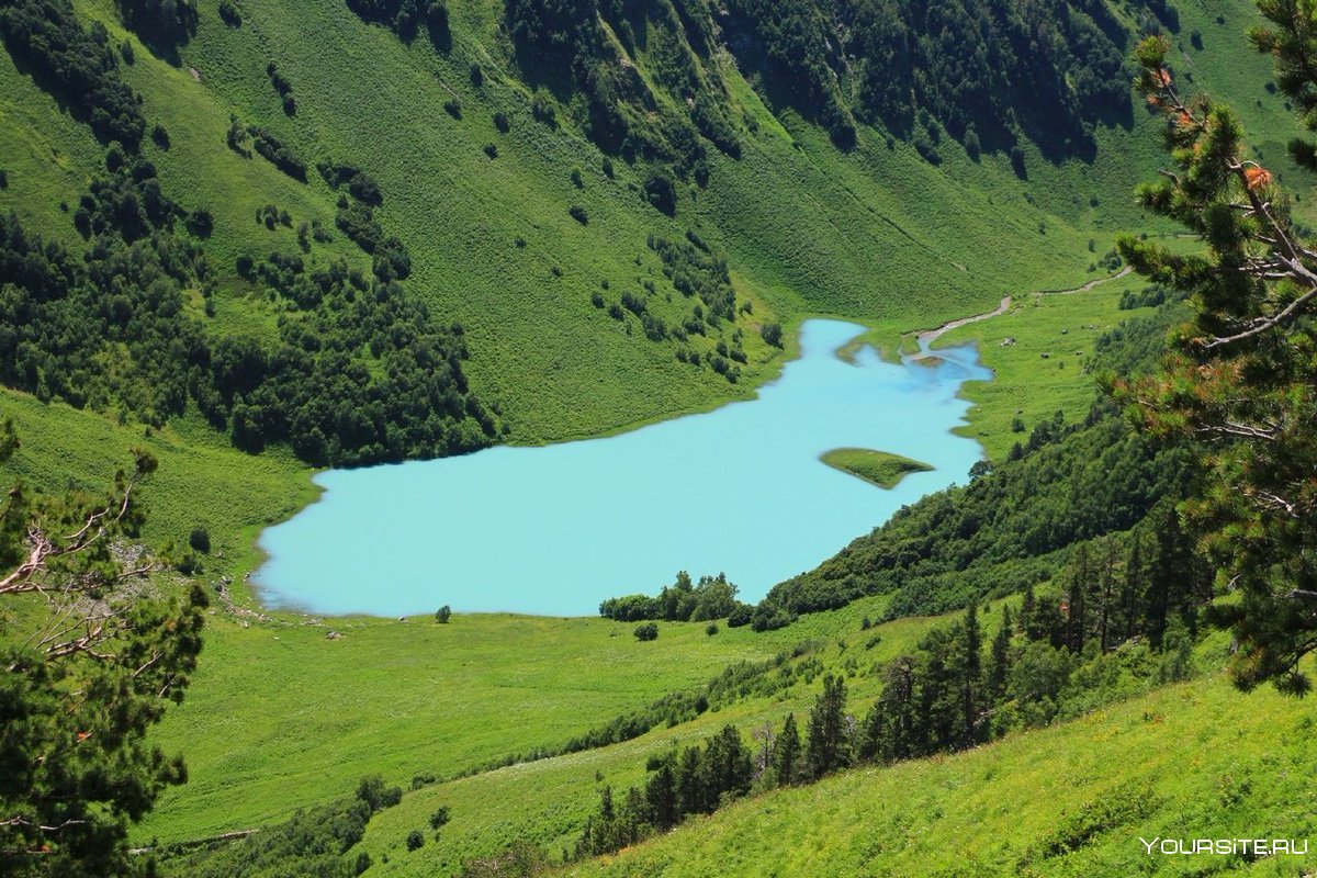 Кавказский биосферный заповедник озера