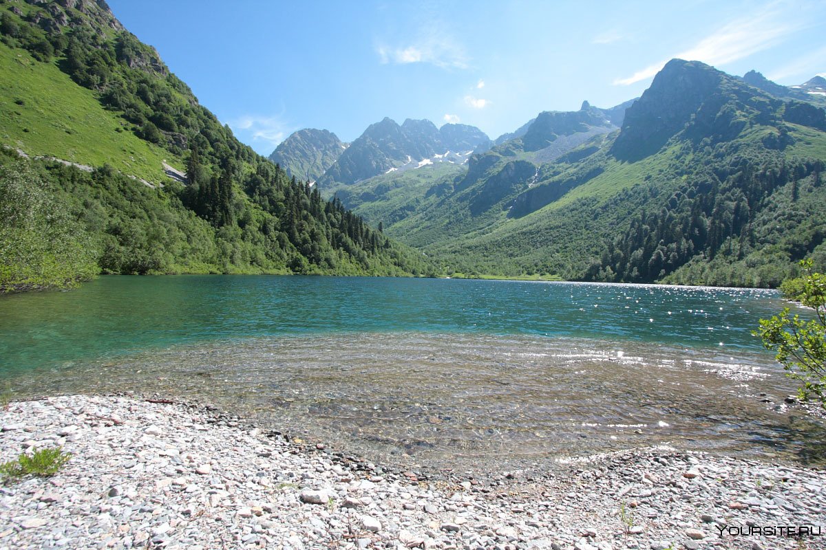 Кавказский биосферный заповедник озера
