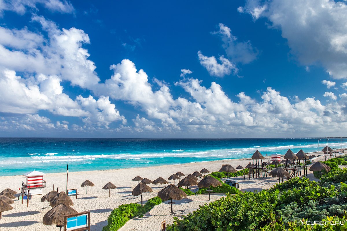 Мексика пляжи Канкуна