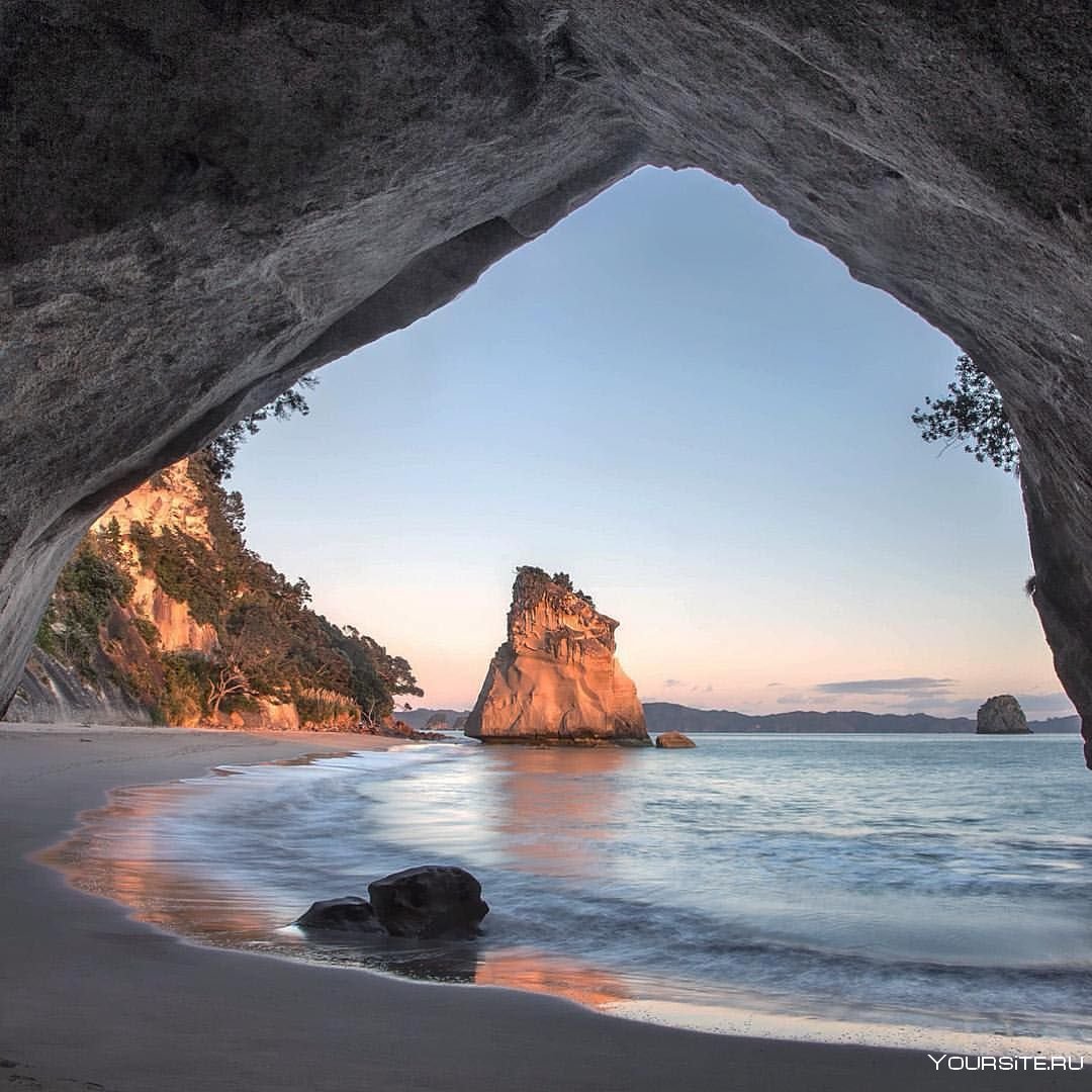 Новая Зеландия острова арки