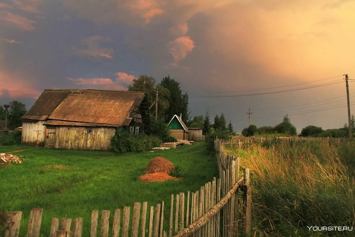 Деревня Кинерма Карелия самая красивая деревня России